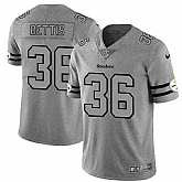 Nike Steelers 36 Jerome Bettis 2019 Gray Gridiron Gray Vapor Untouchable Limited Jersey Dyin,baseball caps,new era cap wholesale,wholesale hats
